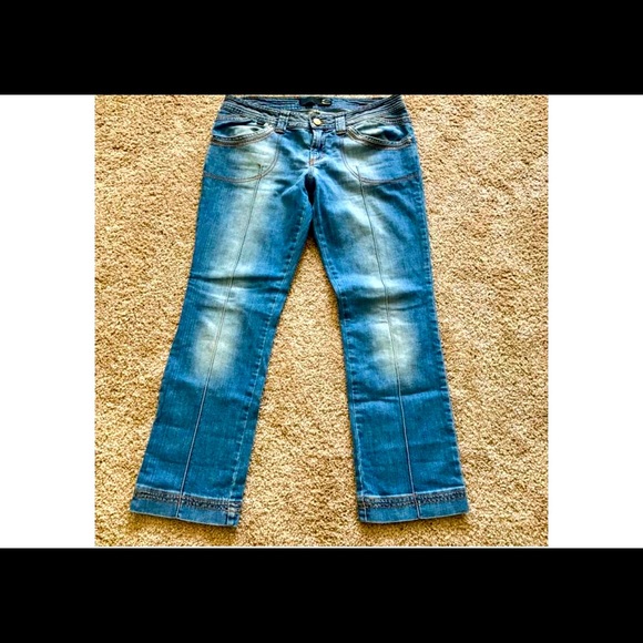 💙💚JUST CAVALLI💙💚DISTRESSED JEANS💙💚 - Picture 2 of 11